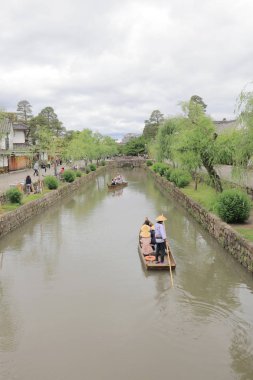 boyunca Kurashiki tarihi bir seyir rive