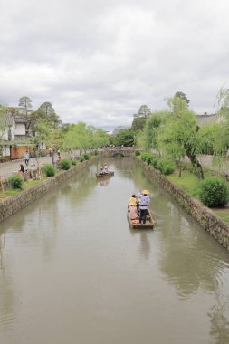 boyunca Kurashiki tarihi bir seyir rive