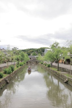 boyunca Kurashiki tarihi bir seyir rive