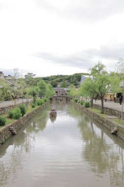 boyunca Kurashiki tarihi bir seyir rive