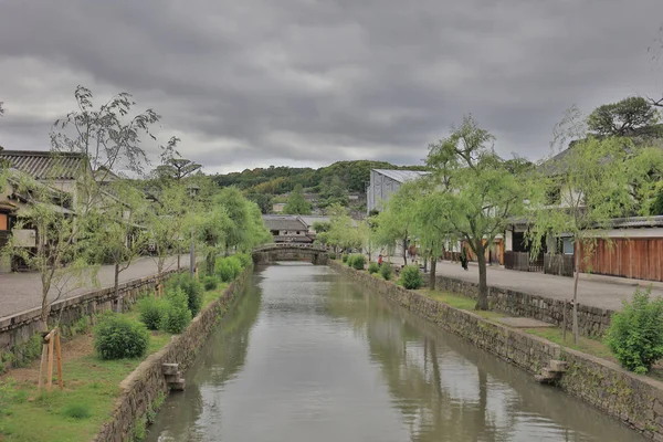 Kurashiki Nehri boyunca tarihsel bir seyir