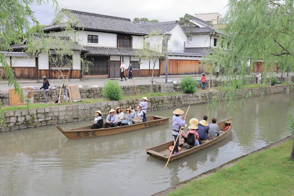 Crucero Histórico Largo Del Río Kurashiki —  Fotos de Stock