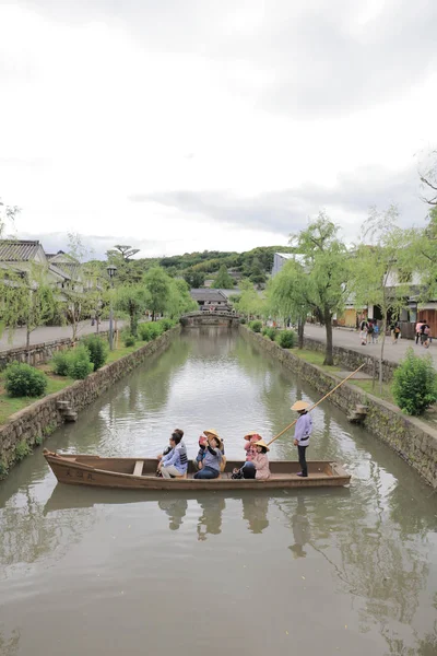 Crucero Histórico Por Río Kurashiki —  Fotos de Stock