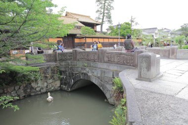 Kurashiki Nehri boyunca tarihsel bir seyir