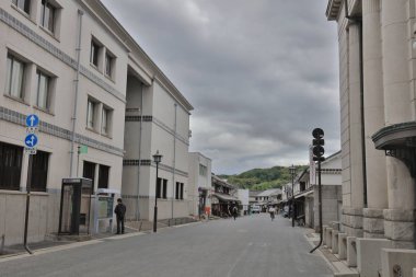 tarihi bikan ilçe kurashiki, okayama, Japonya.