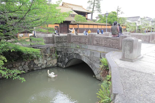 Kurashiki Nehri boyunca tarihsel bir seyir