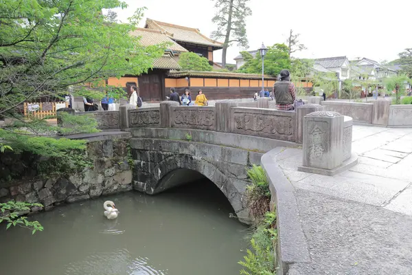 Kurashiki Nehri boyunca tarihsel bir seyir
