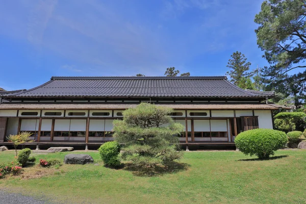 Una Vista Del Giardino Paesaggistico Giapponese Shuraku — Foto Stock