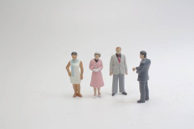 bir küçük işletme rakam geyik insanlar