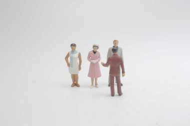 bir küçük işletme rakam geyik insanlar