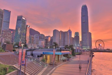 Tamar Park içinde görüş-in merkezi Hong Kong