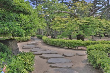 japanstyle Garden taş yolu