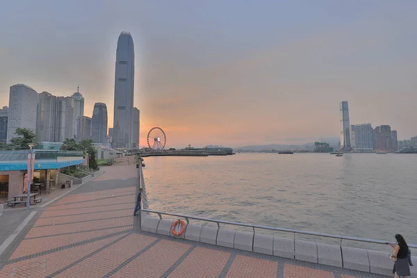 Liman ve yansıma, Hong kong, Çin