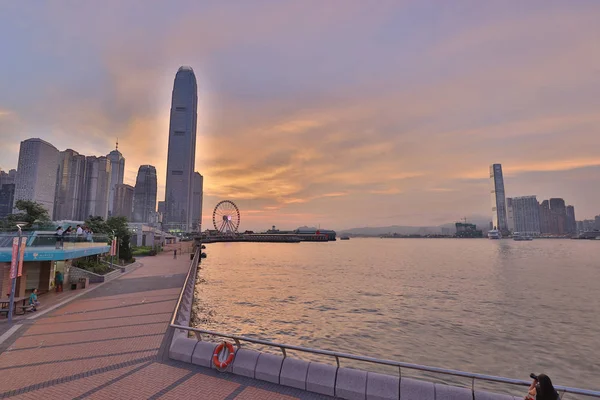 Liman ve yansıma, Hong kong, Çin