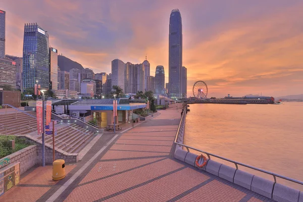 Liman ve yansıma, Hong kong, Çin