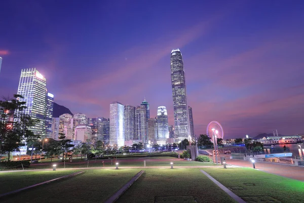 Modern şehir gökdelenler, Merkez, Hk, Çin