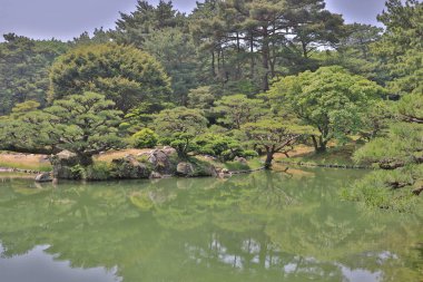 Ritsurin Bahçe Kagawa Prefecture, Japonya