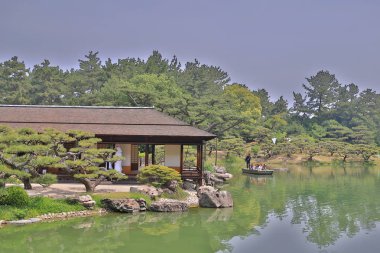 Ritsurin Bahçe Kagawa Prefecture, Japonya