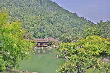 Ritsurin Bahçe Kagawa Prefecture, Japonya