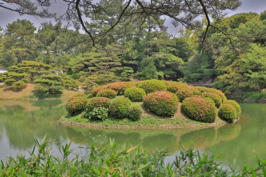 Ritsurin Bahçe Kagawa Prefecture, Japonya