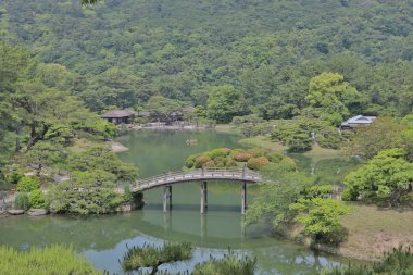 Ritsurin Bahçe Kagawa Prefecture, Japonya
