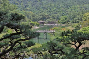 Ritsurin Bahçe Kagawa Prefecture, Japonya