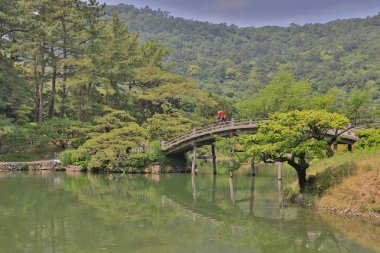 Ritsurin Bahçe Kagawa Prefecture, Japonya