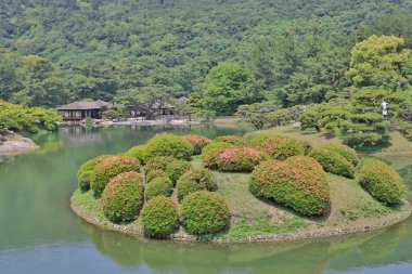 Ritsurin Bahçe Kagawa Prefecture, Japonya
