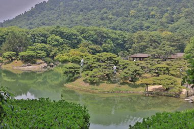 Ritsurin Bahçe Kagawa Prefecture, Japonya