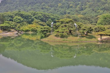 Ritsurin Bahçe Kagawa Prefecture, Japonya
