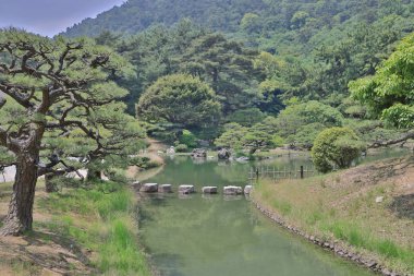 Ritsurin Bahçe Kagawa Prefecture, Japonya