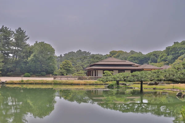 Een Ritsurin Tuin Kagawa Prefectuur Japan — Stockfoto