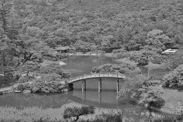 Ritsurin Bahçe Kagawa Prefecture Japonya — Stok fotoğraf