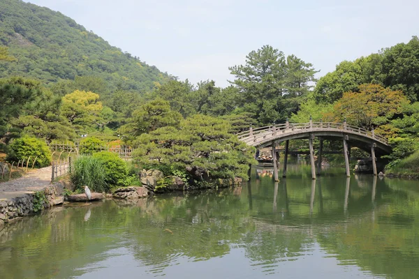 Ritsurin Garden Prefectura Kagawa Japón — Foto de Stock