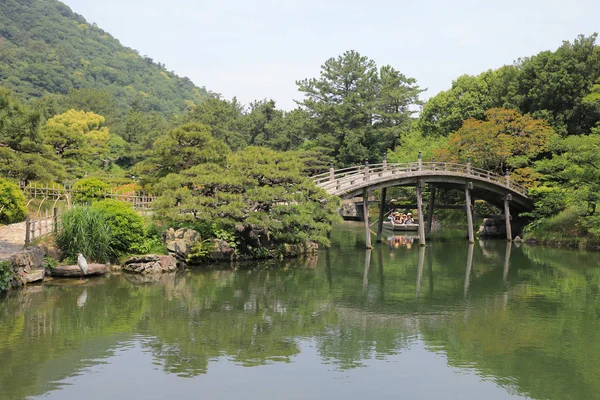 日本の誇る栗林公園香川県 — ストック写真