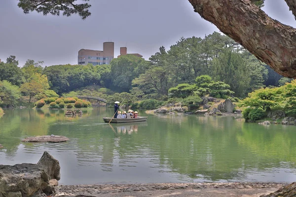 Prefektura Kagawa Ritsurin Zahrada Japonsko — Stock fotografie