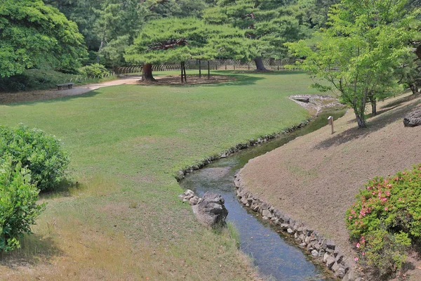 Ritsurin Garden Prefectura Kagawa Japón — Foto de Stock