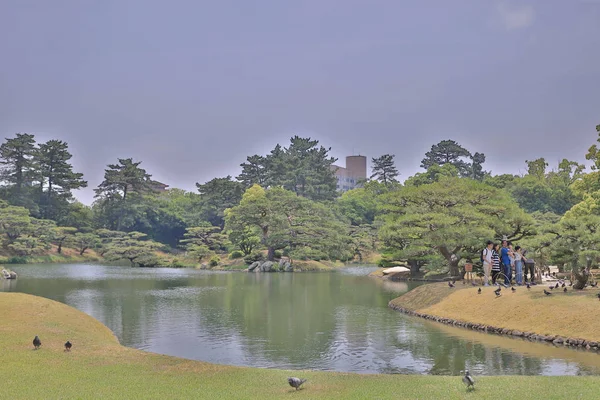 Ritsurin Garden Prefectura Kagawa Japón —  Fotos de Stock