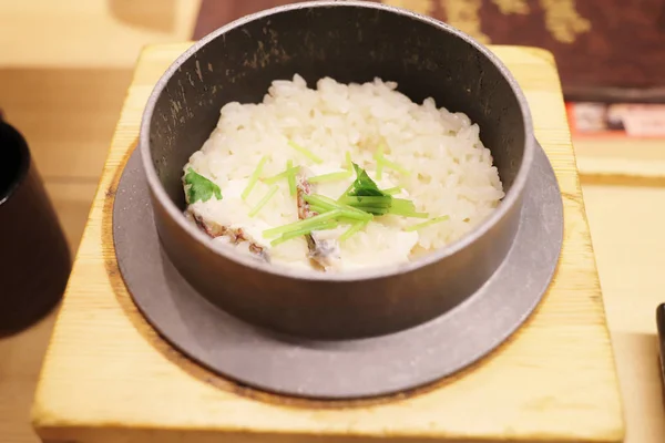 Conjunto Comida Japonesa Restaurante — Fotografia de Stock