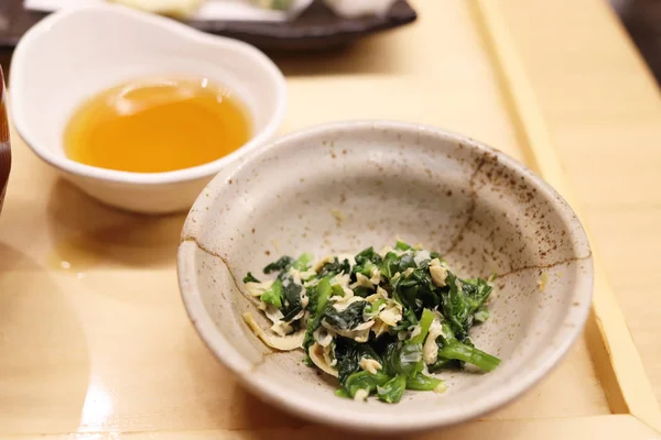 Conjunto Comida Japonesa Restaurante — Fotografia de Stock