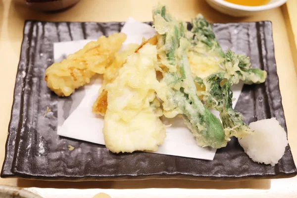 Conjunto Comida Japonesa Restaurante — Fotografia de Stock