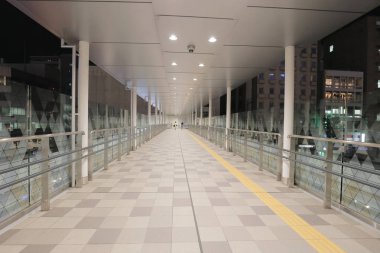 Metal mimarlık modern köprü 