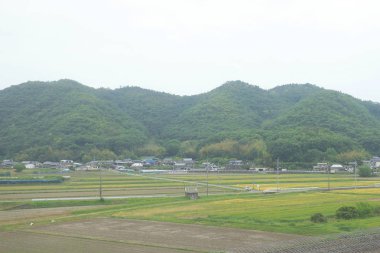 pencere görünümü hızlı tren Japonya dışında