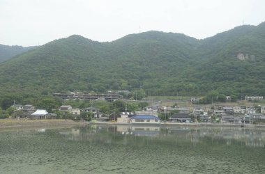 pencere görünümü hızlı tren Japonya dışında