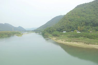 pencere görünümü hızlı tren Japonya dışında
