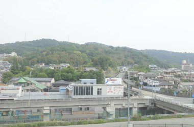 pencere görünümü hızlı tren Japonya dışında