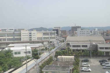 pencere görünümü hızlı tren Japonya dışında