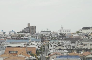 pencere görünümü hızlı tren Japonya dışında