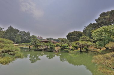 Zen Bahçe, Ritsurin Park, Takamatsu, Shikoku, Japonya