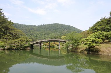 Zen Bahçe, Ritsurin Park, Takamatsu, Shikoku, Japonya